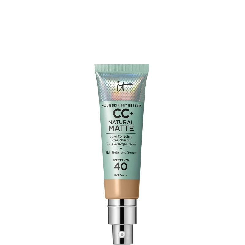 Image of IT Cosmetics Your Skin But Better CC+ Natural Matte 32 ml (Various Shades) - Neutral Tan