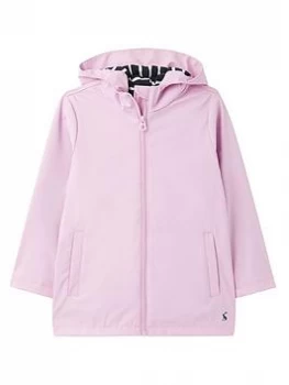 Joules Toddler Girls Riverside Mouse Rubber Raincoat - Pink, Size 6 Years, Women