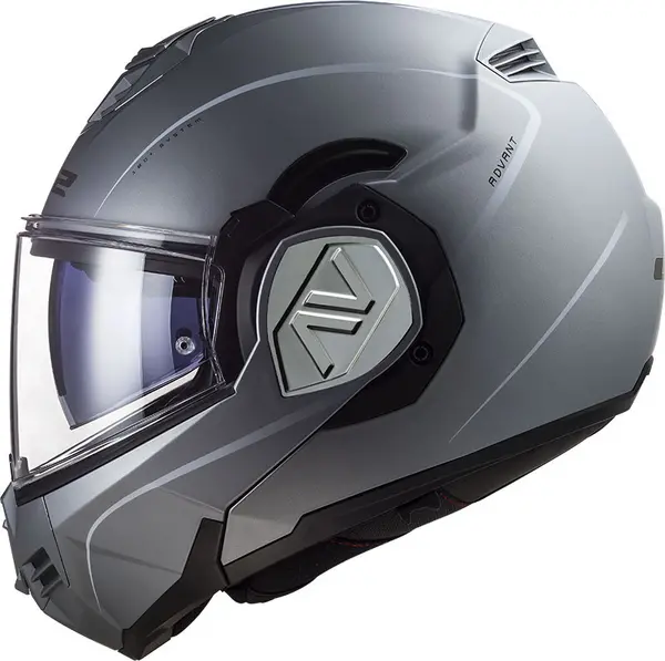 Image of LS2 FF906 Advant Special Matt Silver Modular Helmet Size M