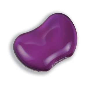 image of Fellowes Crystal Gel Flex Wrist Rest Purple 91477 72