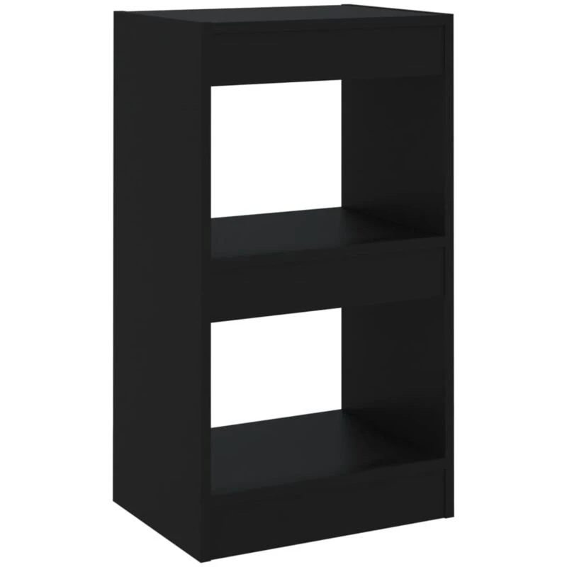 Image of VIDAXL Book Cabinet/Room Divider Black 40x30x72cm Vidaxl 8720286842928