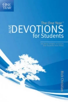Image of The One Year Alive Devotions for Students by S. Rickly Christian Book