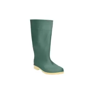 image of Dikamar Pricebuster/Evora Wellington / Mens Boots / Plain Rubber Wellingtons (10 UK) (Green)