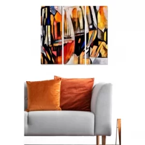 Image of MDF1092172451 Multicolor Decorative MDF Painting (3 Pieces)