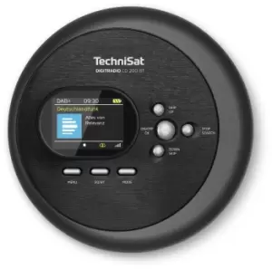 image of TechniSat DIGITRADIO CD 2GO BT Portable CD player Black