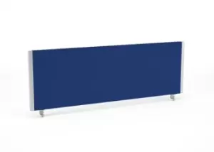 Image of Impulse/Evolve Plus Bench Screen 1200 Bespoke Stevia Blue Silver Frame