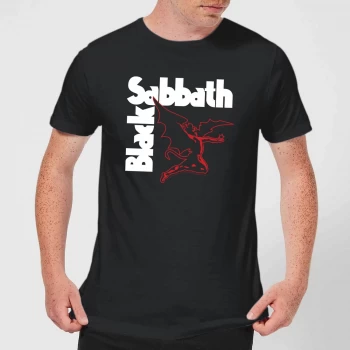 Image of Black Sabbath Creature Mens T-Shirt - Black - 3XL - Black