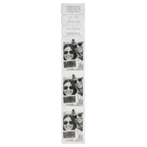 Image of Message Clip Frame Triple Friends