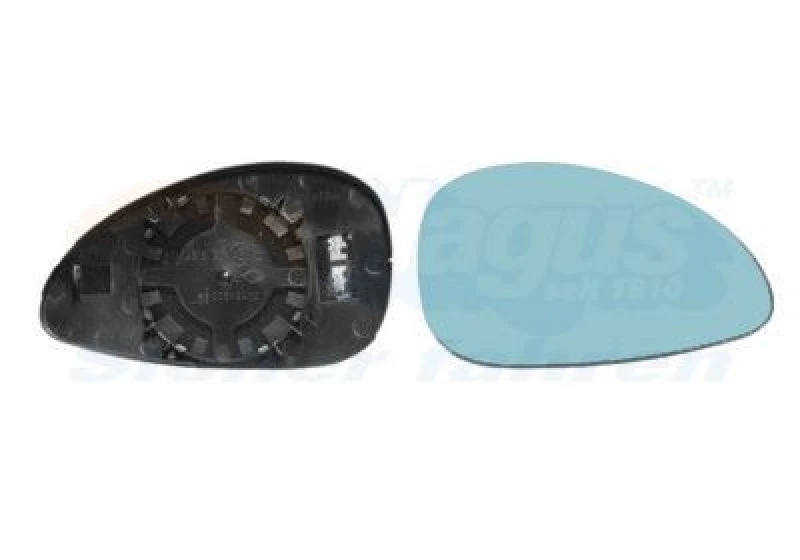 Image of VAN WEZEL Wing mirror glass VAN WEZEL 0970838