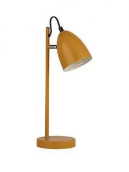 image of Talia Task Lamp - Mustard