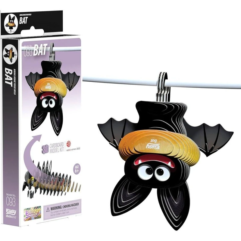 Image of Eugy Bat 3D Craft Kit Multi