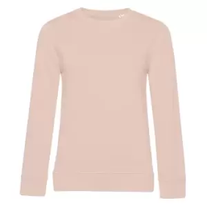 image of B&C Womens/Ladies Organic Sweatshirt (S) (Dusky Pink)