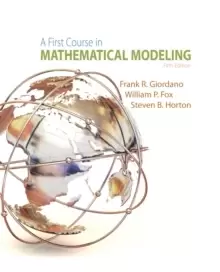 Image of A First Course in Mathematical Modeling