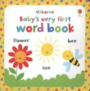 Image of Usborne Babys Very First Word Book by Stella Baggott Hardback