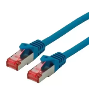 Image of Roline 21.15.2640 Patch Cord, Rj45 Plug, Cat6, 0.5M, Blue
