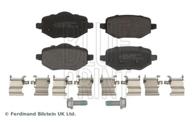 Image of Blue PRINT Brake pad set Blue PRINT ADBP420126