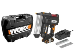 image of Worx WX840 20V 1 x 2.0Ah 18G Cordless Brad Nail Gun