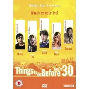 Image of Things To Do Before Your 30 DVD