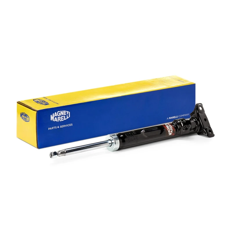 Image of MAGNETI MARELLI 352709070000 Shock absorber Front Axle, Gas Pressure, Twin-Tube, Suspension Strut, Top pin Shock Absorber (854)