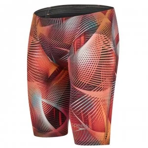 image of Speedo LZR Elite Jammers Mens - Red/Black