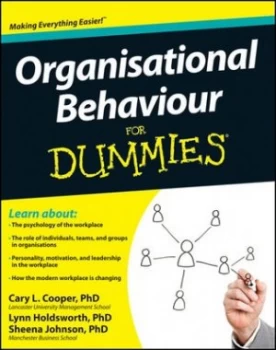 Image of Organisational Behaviour for Dummies by Cary L. Cooper Book