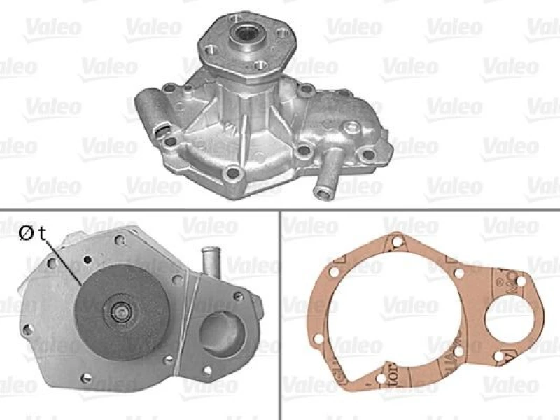 Image of Water pump VALEO 506074