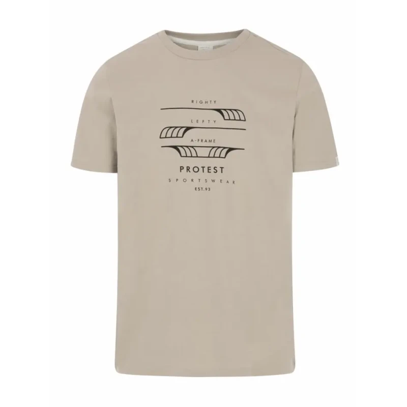 Image of Protest T-Shirt Protest Prtrimble Beige Male XS
