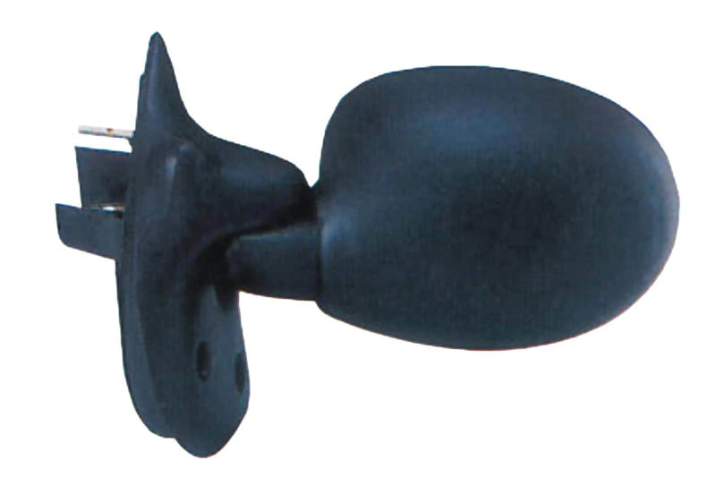 Image of PRASCO RN3047204 Wing mirror Left, black, Electric, Convex Outside Mirror (50)