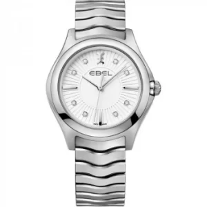 image of Ladies Ebel Wave Diamond Watch