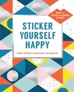 Image of sticker yourself happy makes 14 sticker by number pictures remove the pages