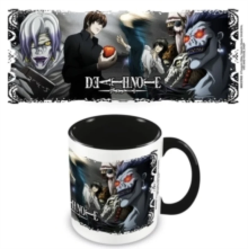 Image of Death Note (Kira's Wrath) Black Coloured Inner Mug
