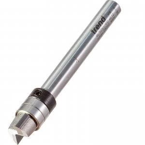 Image of Trend Bearing Guided Template Profiler Router Cutter 9.5mm 6.35mm 1/4"