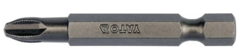 Image of YATO YT-04792 Screwdriver Bit Square Drive Tang Size: 6.3 (1/4")mm (inch) Screwdriver Bit (5514)