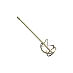 Image of Toolpak - Mixing Paddle Zinc Plated M14 Thread - 120mm x 590mm
