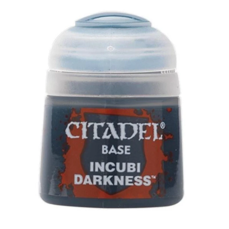 Image of Citadel Games Workshop Colour Base: Incubi Darkness (12ml) Paint Multi