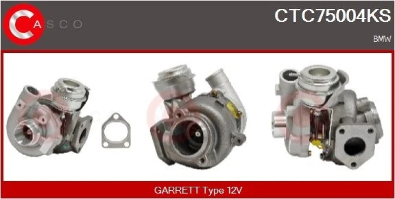 Image of CASCO Turbocharger CASCO CTC75004KS