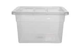 Image of Whitefurze Spacemaster Storage Box, 22L, Clear