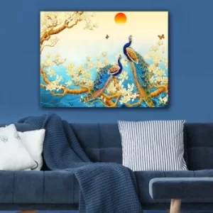 Image of 1291396714_70100 Multicolor Decorative Canvas Painting