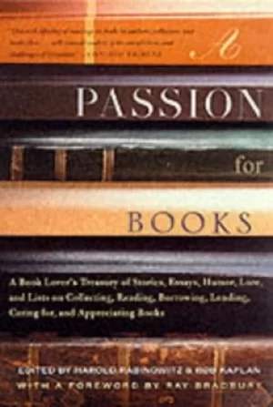 Image of A passion for books by Harold Rabinowitz
