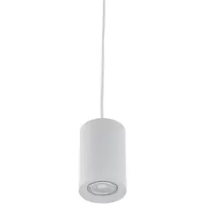 image of Netlighting Modern Hanging Pendant White 1 Light Led, GU10 - ITLFH40111-BJ-120-W