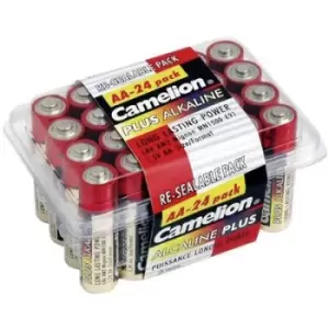 image of Camelion Plus LR06 AA battery Alkali-manganese 2800 mAh 1.5 V 24 pc(s)