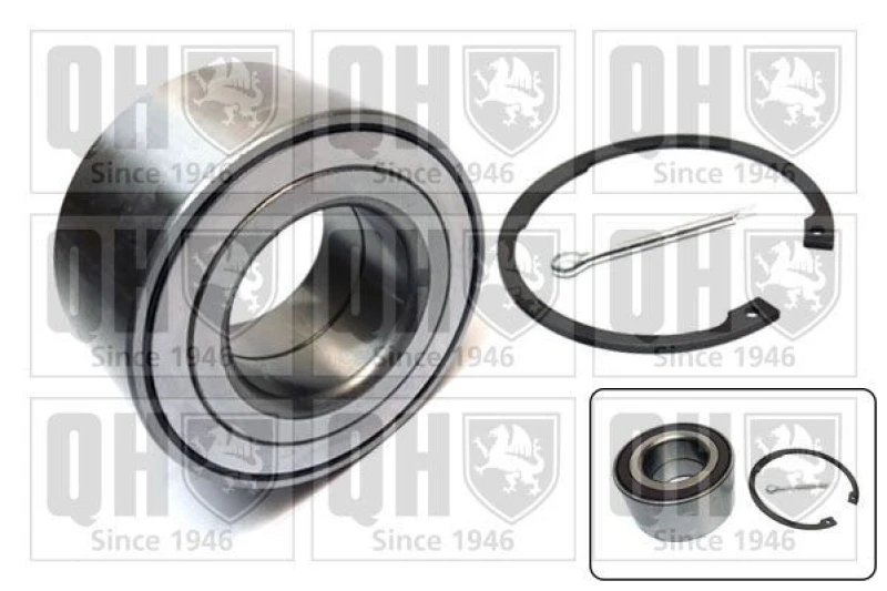 Image of QUINTON HAZELL Wheel bearing kit QUINTON HAZELL QWB1519