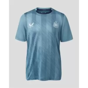 Image of Castore Newcastle United Training T-Shirt 2023 2024 Juniors - Blue