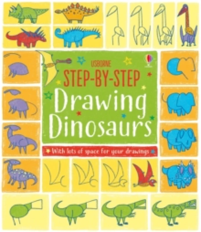 Image of Step-by-Step Drawing Dinosaurs by Fiona Watt Paperback