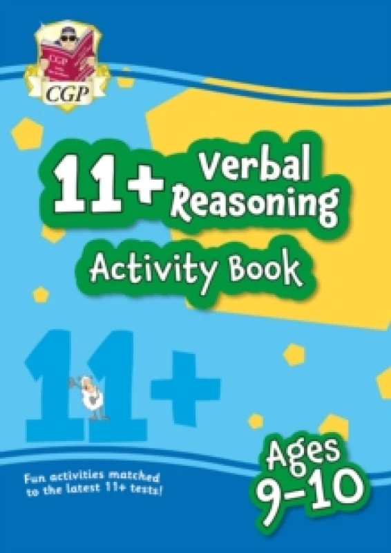 Image of CGP Books 11+ Activity Book: Verbal Reasoning - Ages 9-10 Paperback Multi