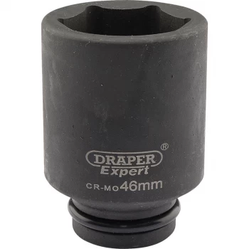 Image of Draper Expert 3/4" Drive Deep Hexagon Impact Socket Metric 3/4" 46mm
