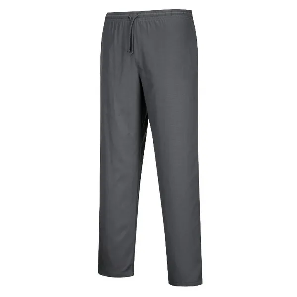 Image of Portwest C070 Drawstring Chef Trousers C070SGRL Colour: Slate Grey