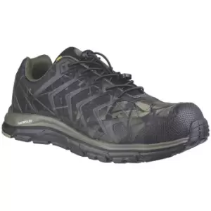 Image of Albatros Mens Energy Impulse Low Safety Trainer (11 UK) (Olive/Black)