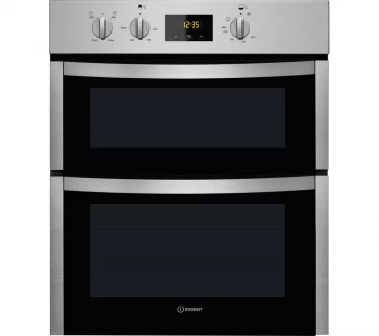 image of Indesit Aria DDU5340CIX 59L Electric Double Oven