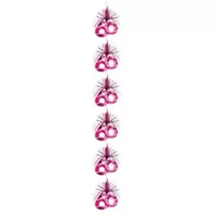 image of 60th Pink Shimmer Cascade Column Decoration